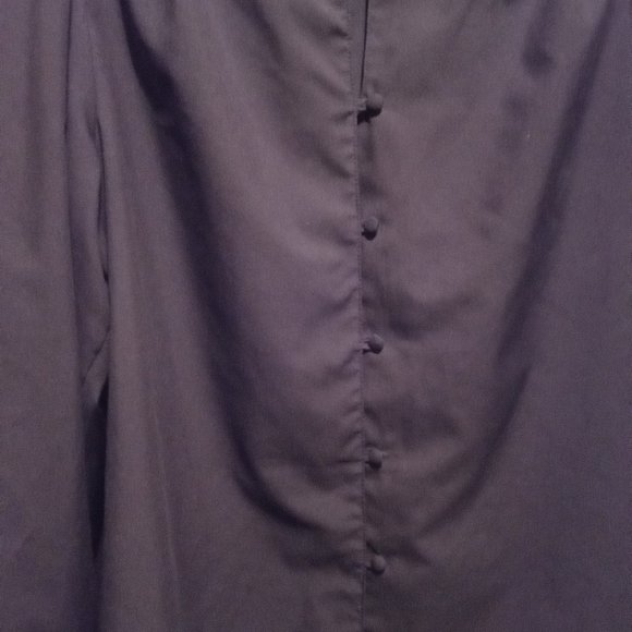 Lady Arrow Black Button Blouse - Picture 5 of 5